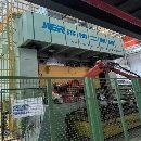 500吨四点机械压力机，大台面，带机械手，在位急售，.